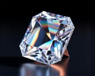 द एमराल्ड कट: प्रकाश का एक अध्ययन - 3D रत्न प्रतिपादन