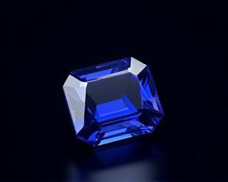 रॉयल नीलम: अनंत की गहराई - उच्च-गुणवत्ता वाला रत्न प्रतिपादन